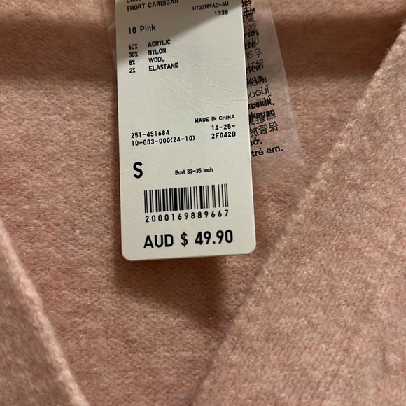 Uniqlo Souffle Yarn Long Sleeve Cardigan in Size S - Picture 14 of 16